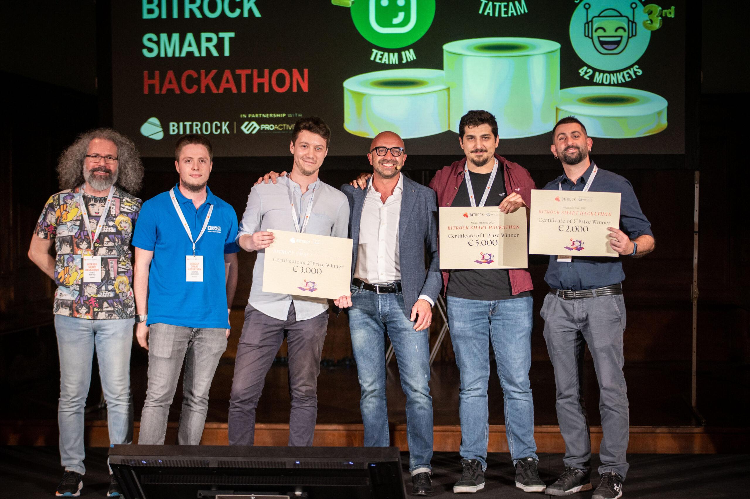 Bitrock Smart Hackathon 2023 Winning Projects