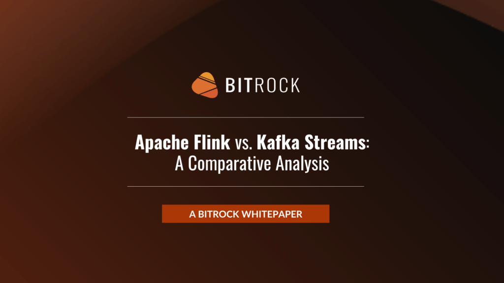 Apache Flink vs. Kafka Streams