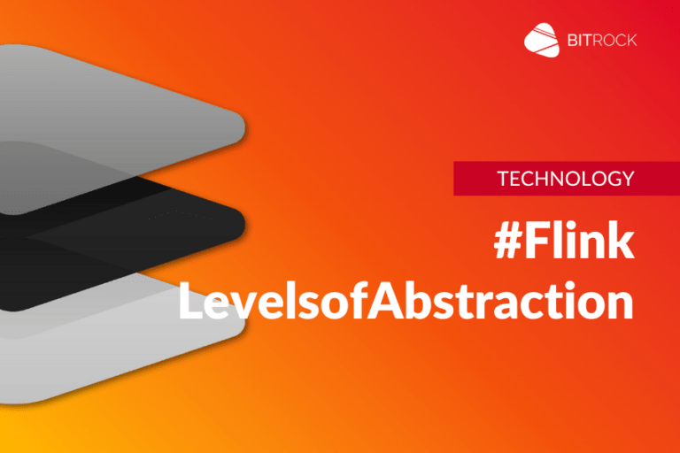 Flink Levels of Abstraction