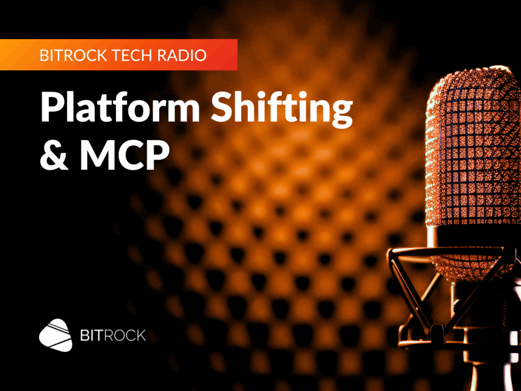 tech radio platform shifting & MCP